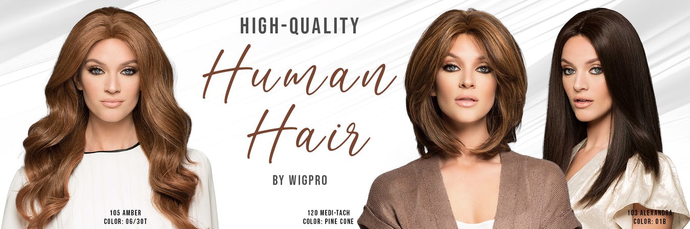 • WIG PRO HUMAN HAIR •