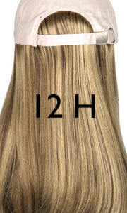 Black Hat with Classic Hair by Henry Margu | shop name | Medical Hair Loss & Wig Experts.