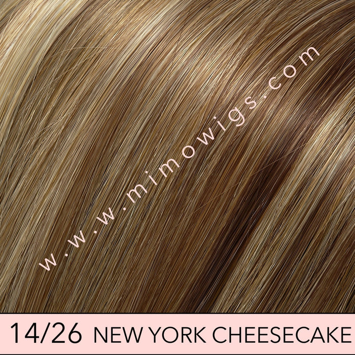 14/26 • NEW YORK CHEESECAKE | Med Natural-Ash Blonde & Med Red-Gold Blonde Blend