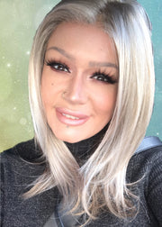 14/26 • NEW YORK CHEESECAKE | Med Natural-Ash Blonde & Med Red-Gold Blonde Blend