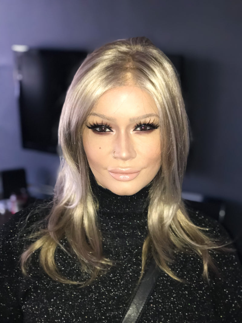 S4-28/32RO • SUNRISE | Dark roots melting to radiant fiery tone ends