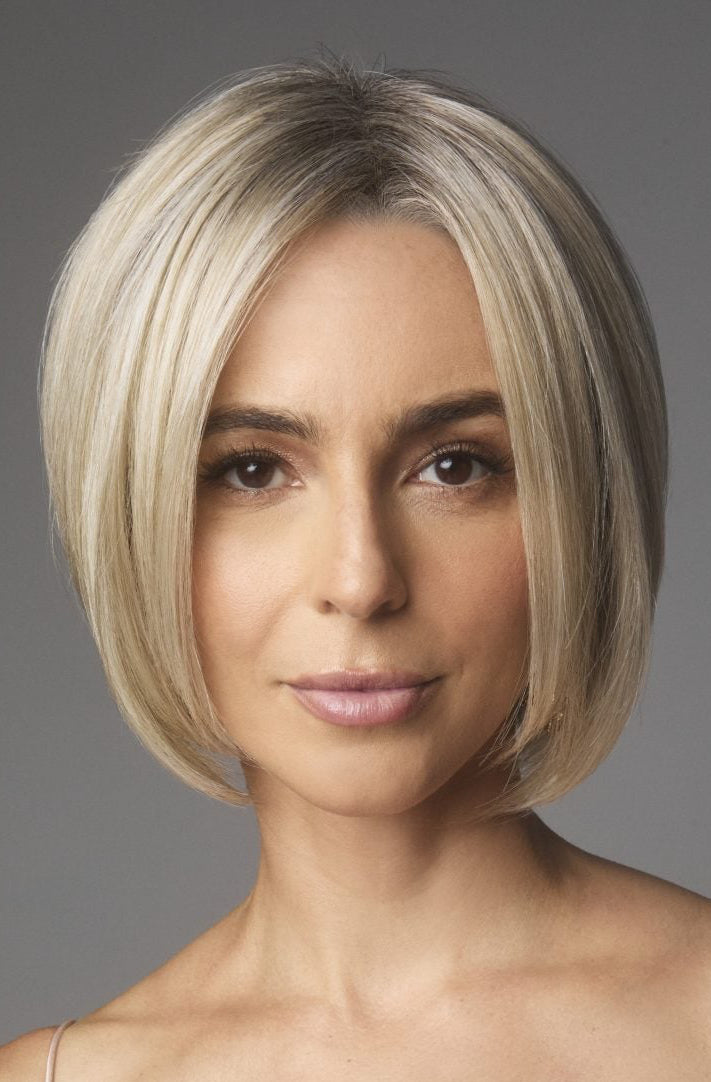 Light Ash Blond Rooted