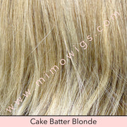 CAKE BATTER BLONDE • 16/22/613 | Unrooted version of beige linen blonde • Neutral beige blonde mixed w/ medium & dark blonde + highlighted w/ ash blonde