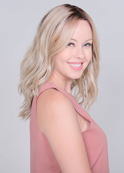 ROCA MARGARITA BLONDE • 16R/17/101B ••• Platinum Blonde blended with Pale ash blonde + a dark ash blonde root