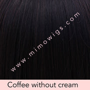 COFFEE WITHOUT CREAM • 1B/2/33 |  A blend of black + darkest brown & deep rich caviar