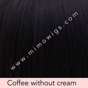 COFFEE WITHOUT CREAM • 1B/2/33 |  A blend of black + darkest brown & deep rich caviar