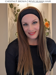 Chestnut Brown | Encelia HH Headband Wig
