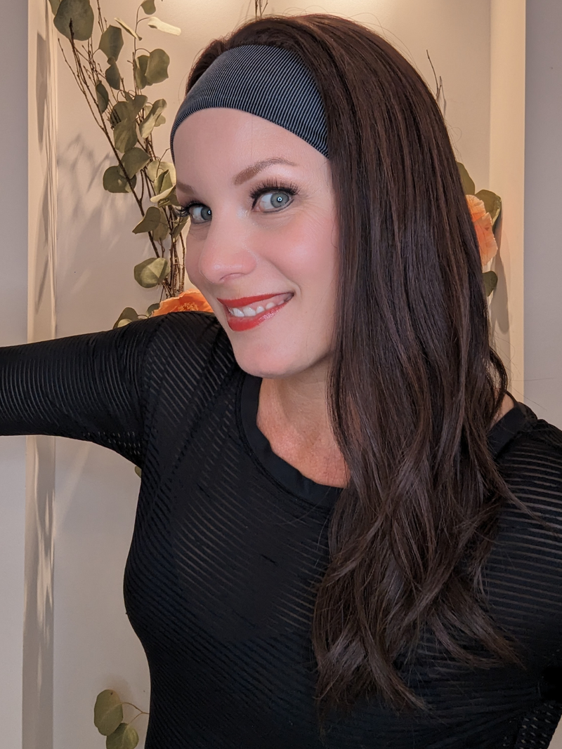 Dark Brown | Encelia HH Headband Wig