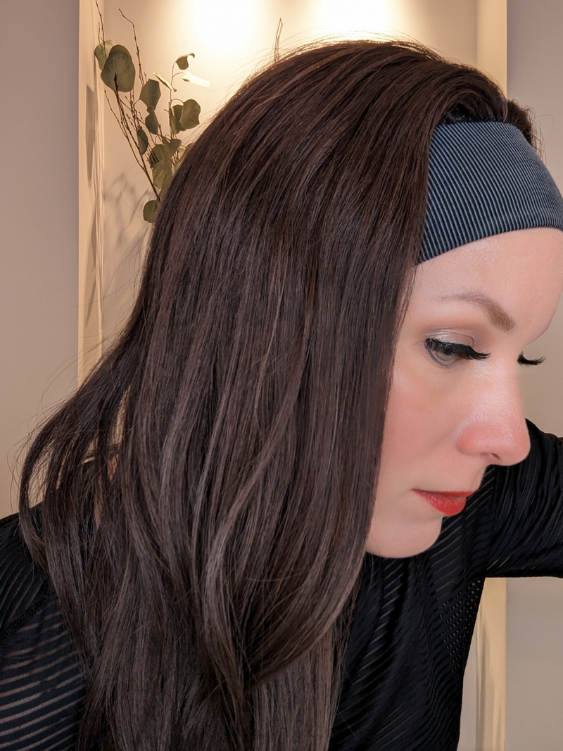 Dark Brown | Encelia HH Headband Wig