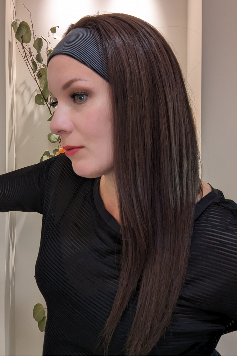 Headband Wig • Remy Human Hair • Hand Tied | Encelia Hair