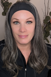 Dark Grey | Encelia HH Headband Wig
