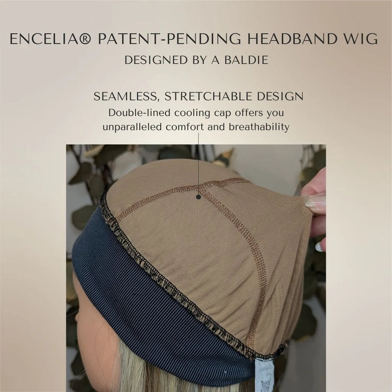 Encelia Headband Wig Hand Tied
