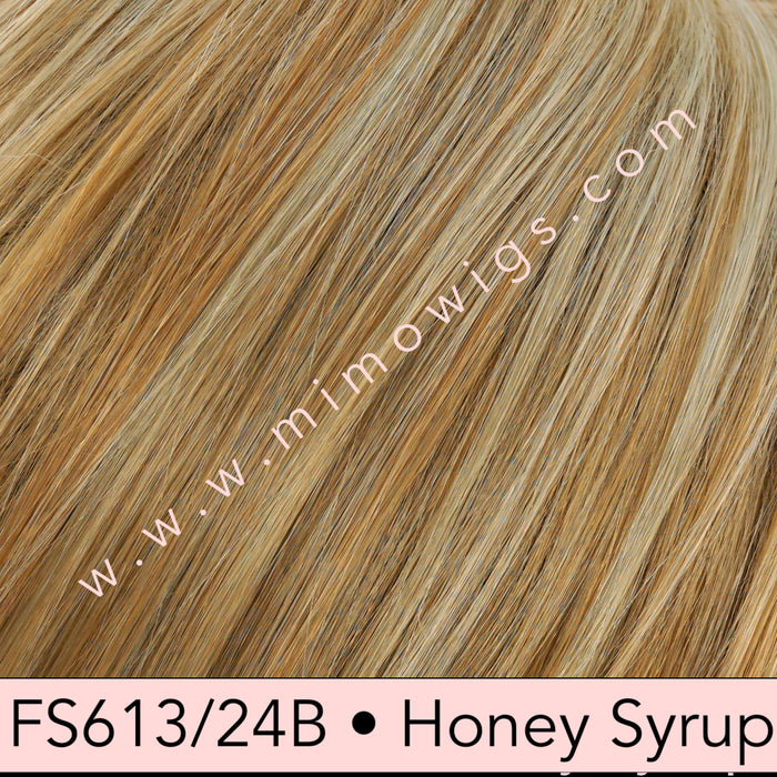 FS613/24B • HONEY SYRUP | Gold Blonde w/ Pale Natural Gold Blonde Bold Highlights