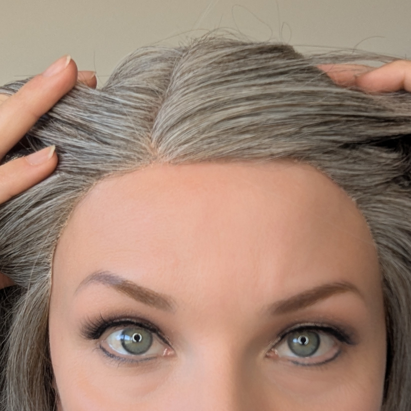 LIGHT GREY | Gripper Wig