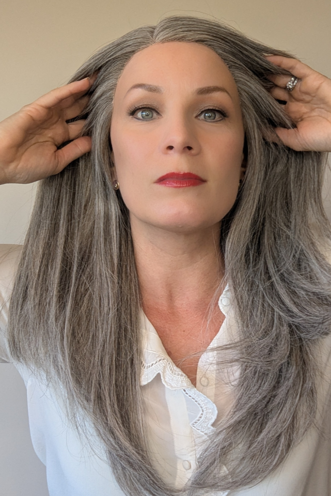 LIGHT GREY | Gripper Wig