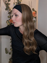 Light Brown HD Headband wig | Encelia Hair