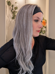 Light Grey | Encelia HH Headband Wig