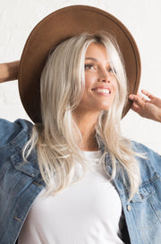 MANDARIN ROOTED ••• Light Auburn / Strawberry Blonde blend w/ golden brown roots