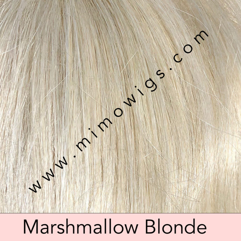 Ultimate Handtied Lace Front Topper 12" by Belle Tress • Café Collection