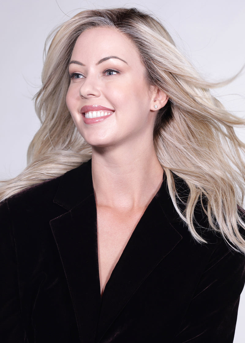 CARAMEL BLONDE ROOTED | 30/27/613+10 •••