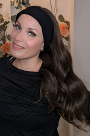 Medium Brown HD Headband wig | Encelia Hair