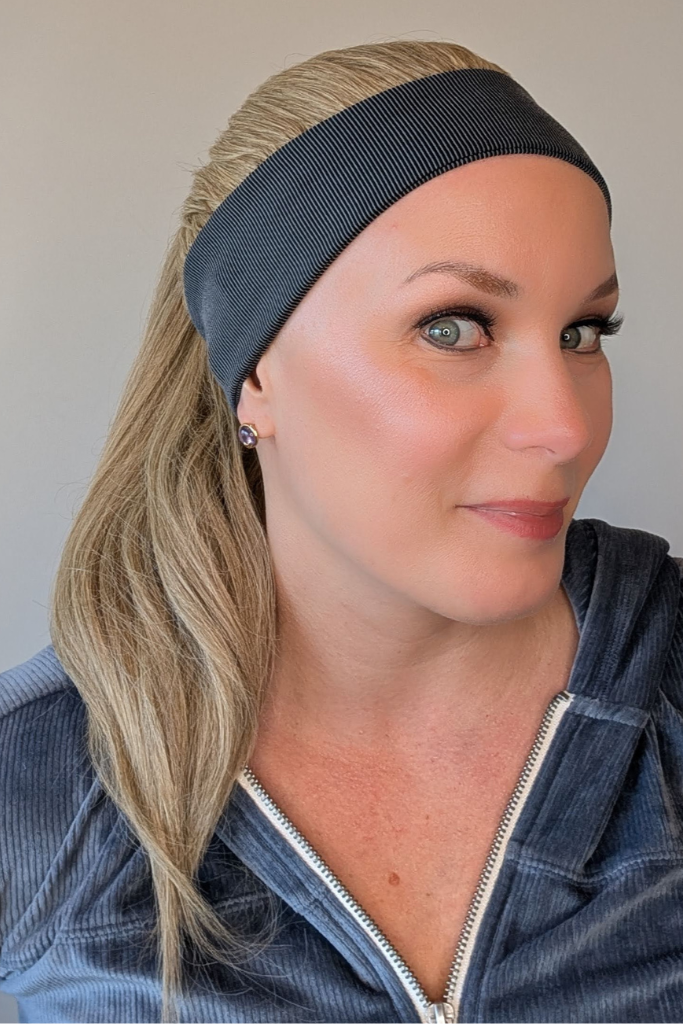 NATURAL BLONDE | Lux Synthetic Headband Wig By Encelia