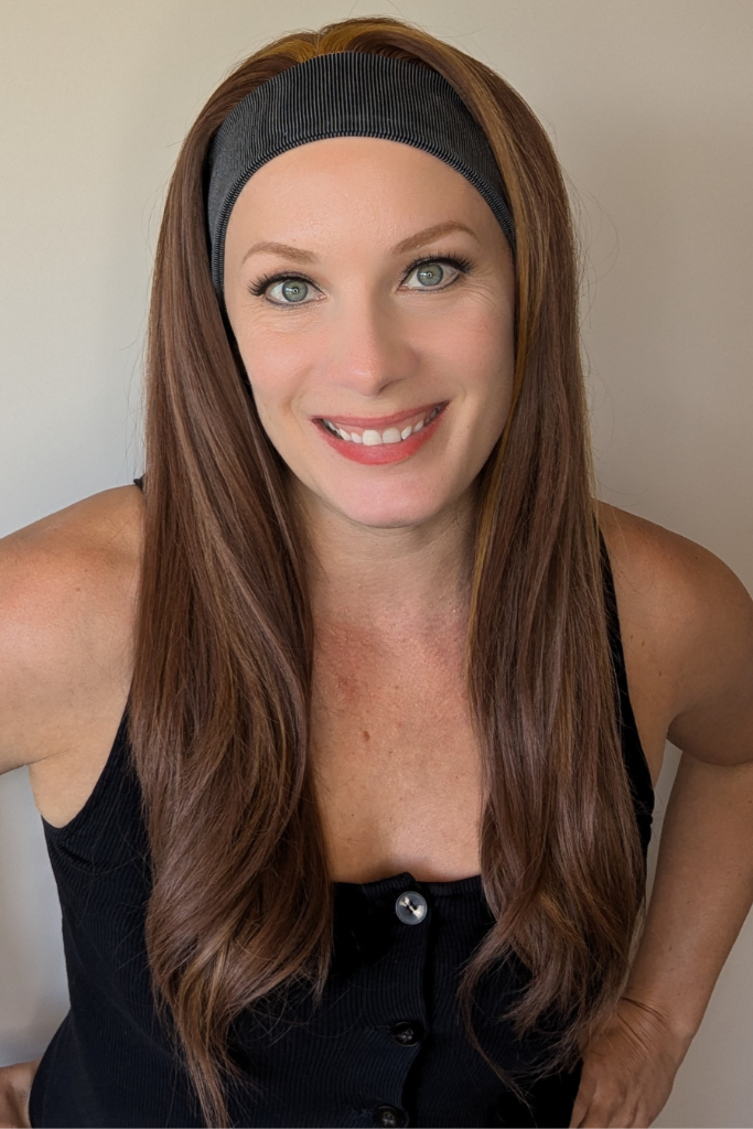 NATURAL RED | Lux Synthetic Headband Wig By Encelia