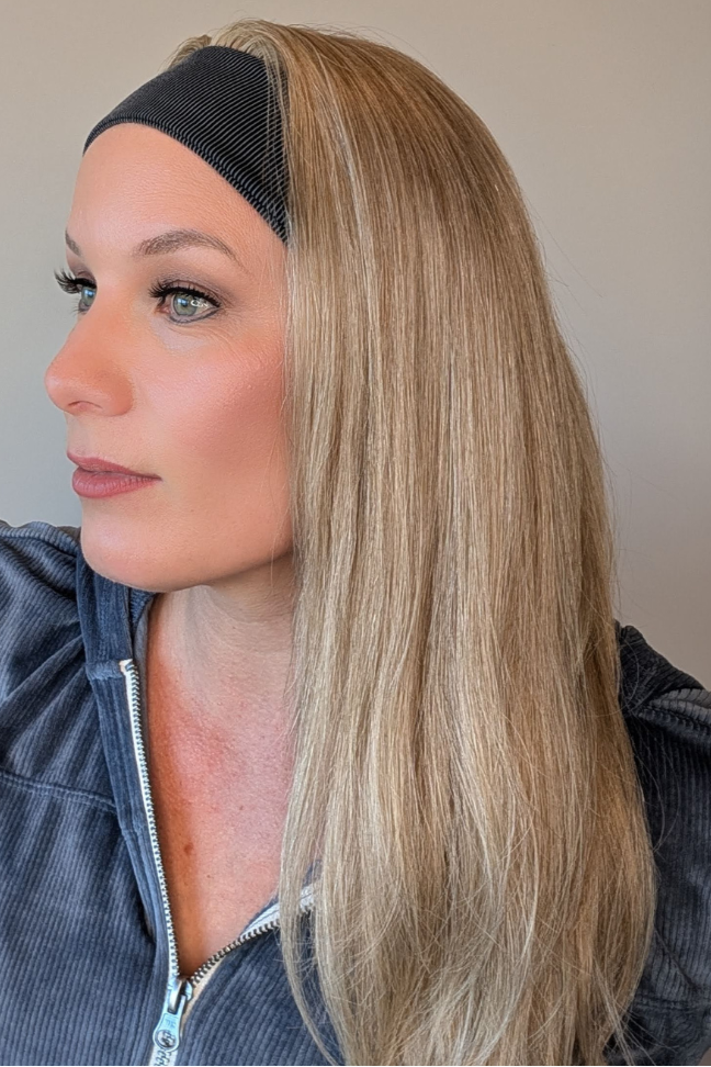 Natural Blonde | Headband wig | Encelia 