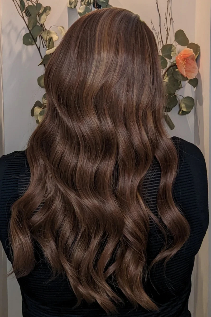 Natural Red HD Headband wig | Encelia Hair