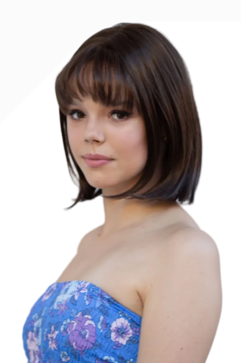 Olivia with a Fringe by The Petite Wig Company