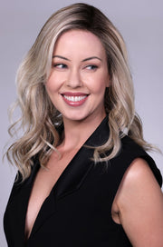 MILKSHAKE BLONDE ROOTED | 12/19/23+8 |  Mixture of Lt sandy brown highlighted w/ Lt ash blonde w/ a hint of Lt platinum blonde w/ Med root colour