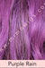 PURPLE RAIN • F11/118R+12 |  A blend of warm raspberry & purple hued tones blended w/ Lt brown root