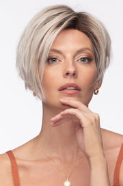 SILVERSUN RT8 | HD • Iced Blonde Dusted with Soft Sand & Golden Brown Roots