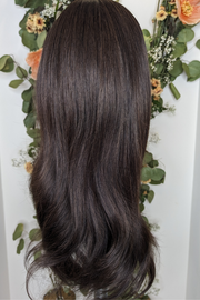 DARK BROWN | Lux Synthetic Headband Wig By Encelia