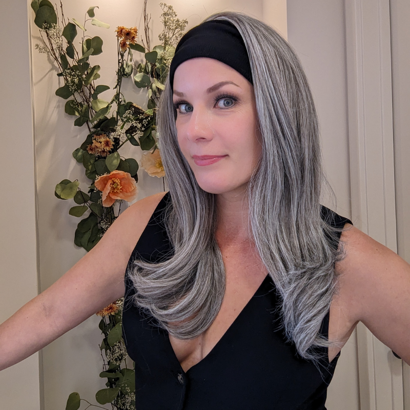 Headband Wig • Luxury Synthetic • Hand Tied | Encelia Hair