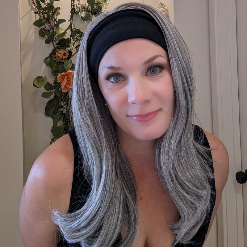 Headband Wig • Luxury Synthetic • Hand Tied | Encelia Hair