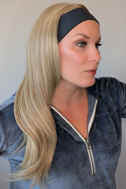 NATURAL BLONDE | Lux Synthetic Headband Wig By Encelia