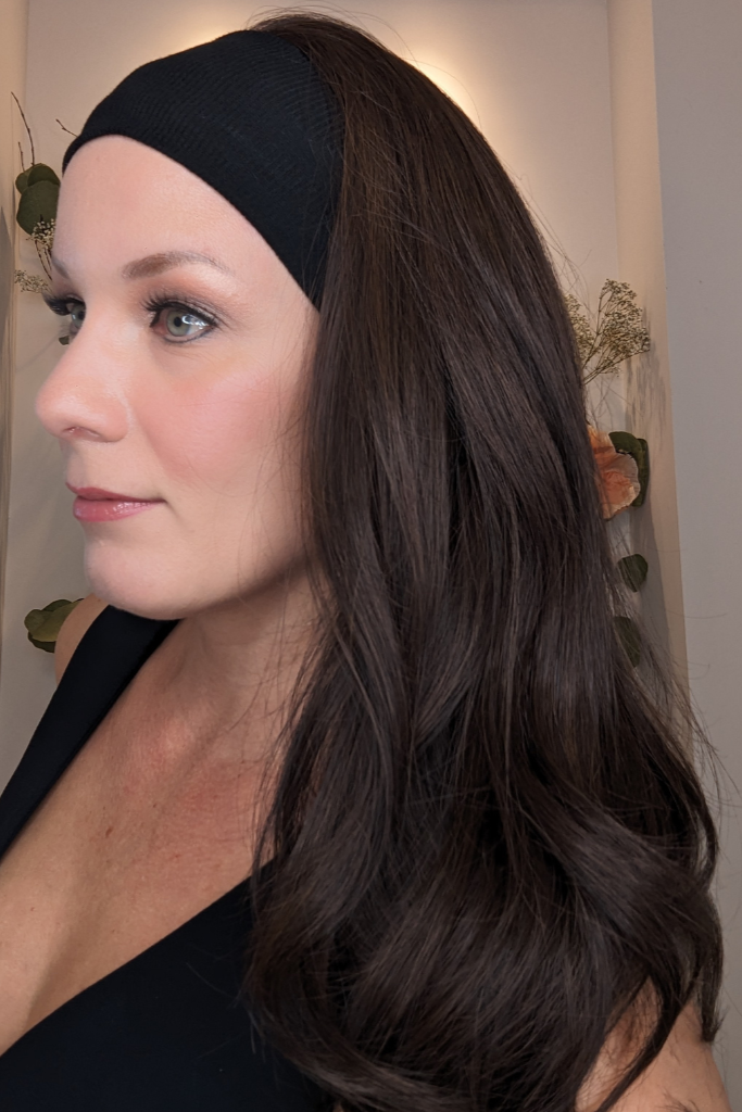 Headband Wig • Luxury Synthetic • Hand Tied | Encelia Hair