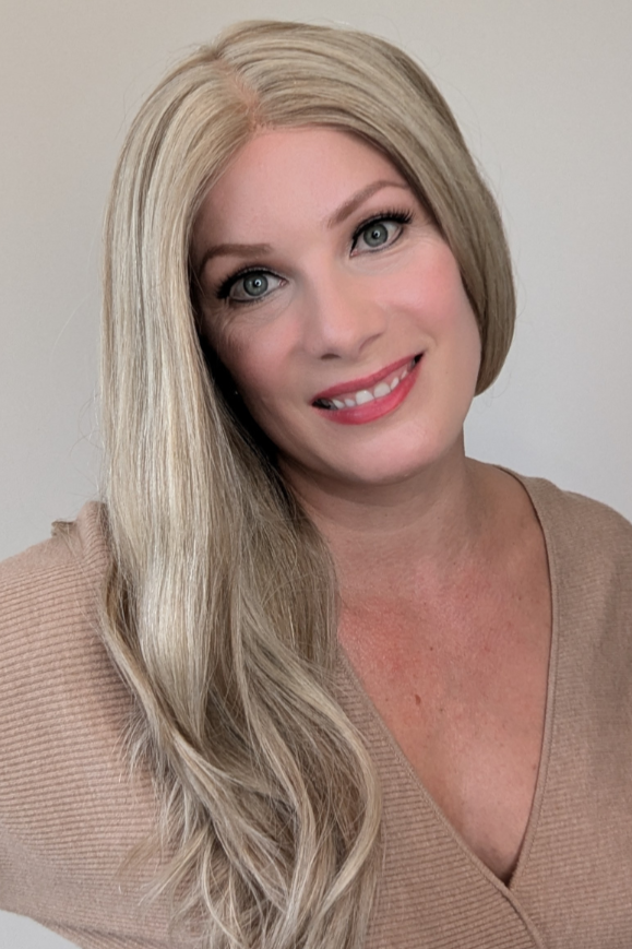 Beige Blonde Gripper Wig