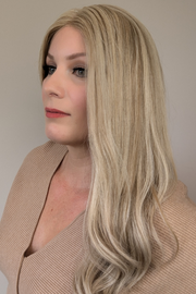 Beige Blonde Gripper Wig