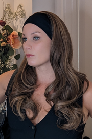 LIGHT BROWN | Lux Synthetic Headband Wig By Encelia