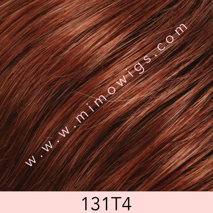 33RH29 • NUTMEG | Med Natural Red with 33% Light Red-Gold Blonde Highlights