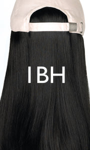 Beige Hat with Bob Hair by Henry Margu | shop name | Medical Hair Loss & Wig Experts.