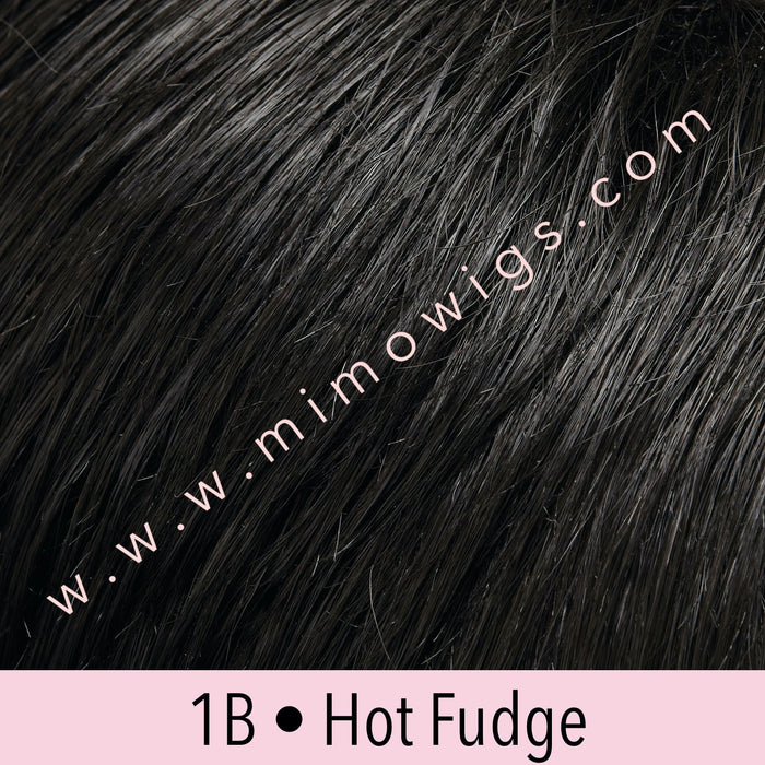 1B/60 • PEPPERCORN | A dark base sprinkled with luminous white highlights. A lighter lace front for natural appearance.