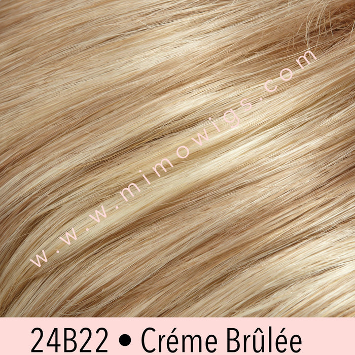 14/24 • CRÉME SODA | Med Natural-Ash Blonde & Light Natural Blonde Blend