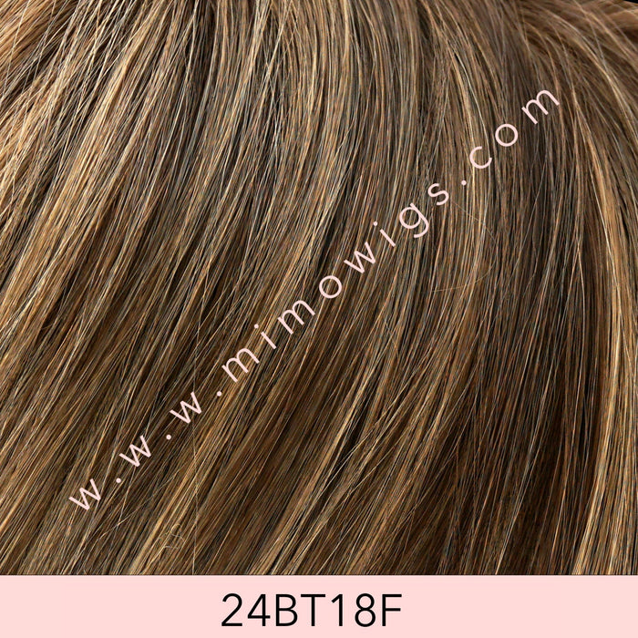 22F16 • PIÑA COLADA | Light Ash Blonde & Light Natural Blonde Blend with Light Natural Blonde Nape