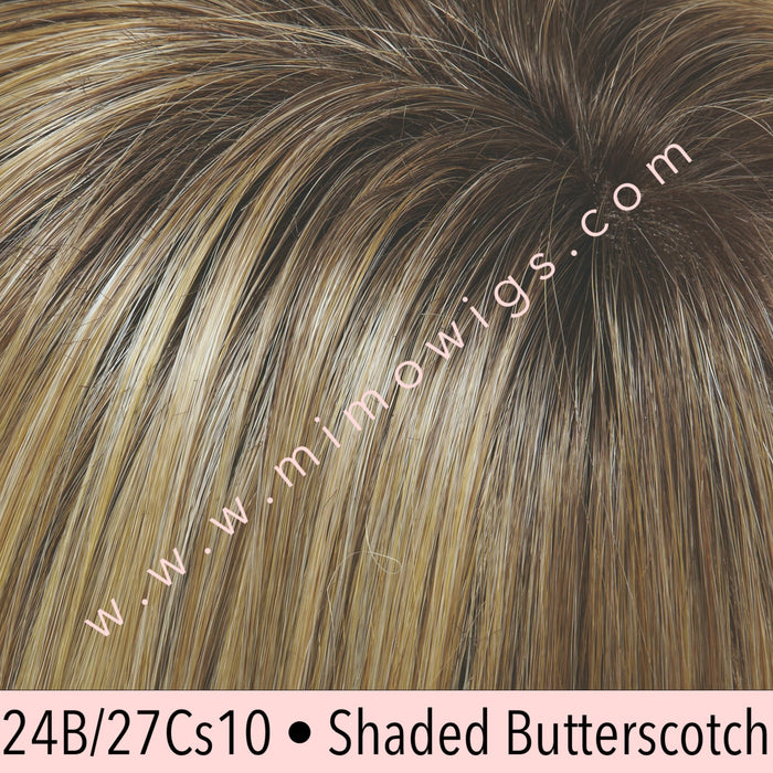 22F16s8 • VENICE BLONDE | Light Ash Blonde & Light Natural Blonde Blend Shaded with Med Brown