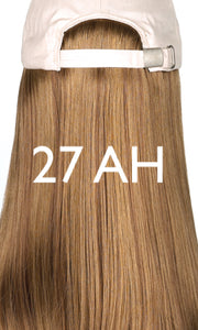 Black Hat with Classic Hair by Henry Margu | shop name | Medical Hair Loss & Wig Experts.