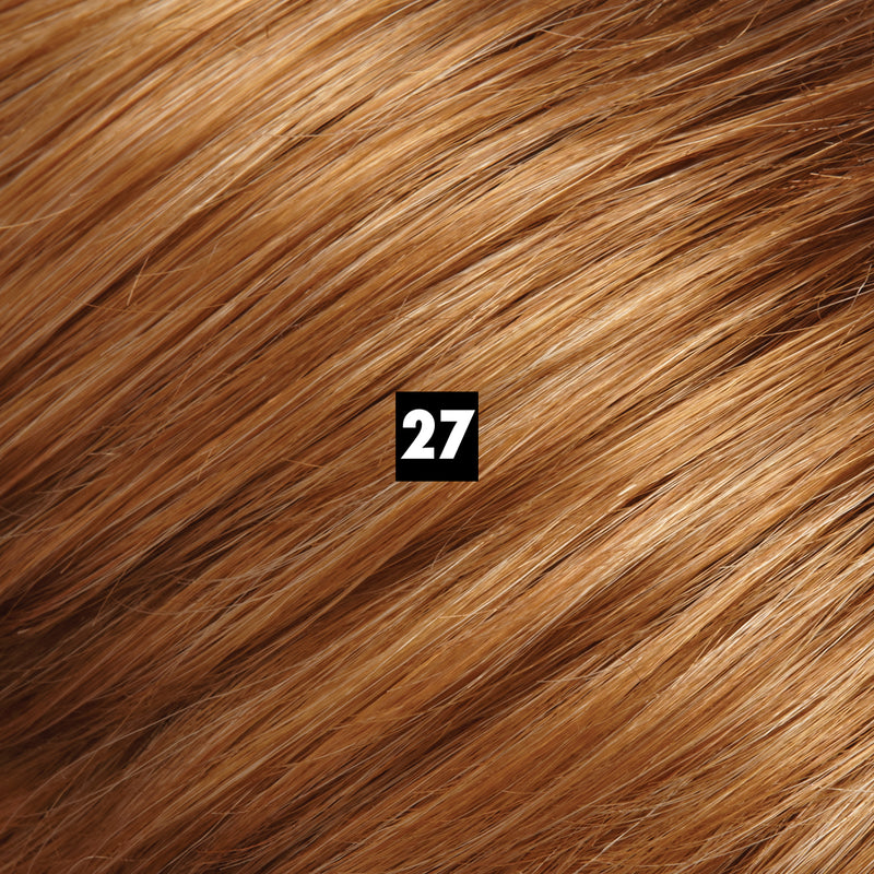 24BT18F • BAVARIAN CRÉME | Dark Natural Ash Blonde & Light Gold Blonde Blend with Light Gold Blonde Tips with Dark Natural Ash Blonde Nape