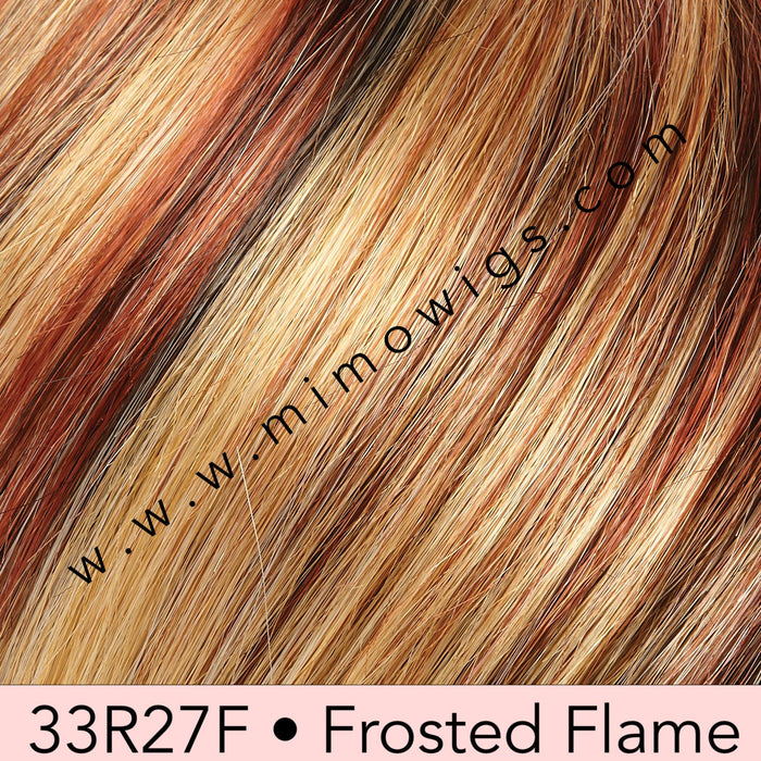 27RH613 • BORDEAUX COOKIE | Med Red-Gold Blonde with 33% Pale Natural Gold Blonde Highlights